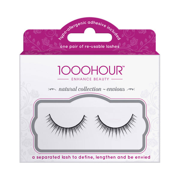 1000 Hour Envious Black Lashes | 1 pack