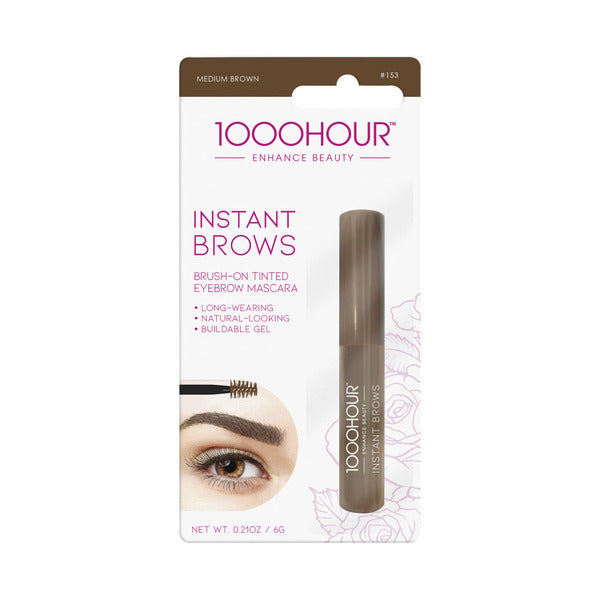 1000 Hour Medium Brown Instant Brows | 1 pack