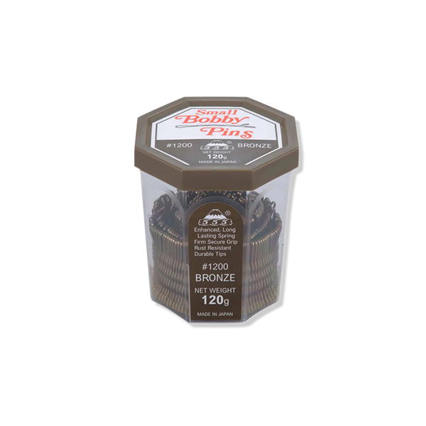 555 Bobby Pins No.1200 1.5" Bronze