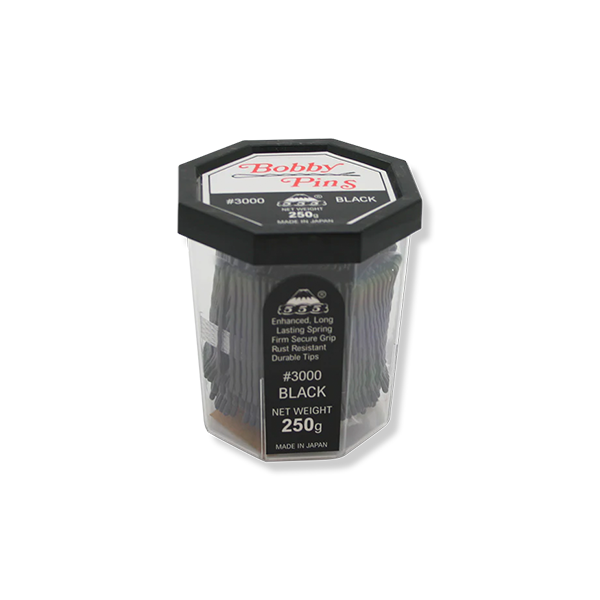 555 Bobby Pins No.3000 2" Black