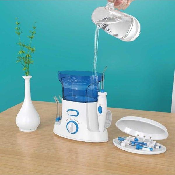600ml Dental Water Flossing Teeth Flosser - Electric Oral Tooth Irrigator Cleaner