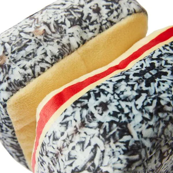 All Day Plush Lamington With Bungee Dog Toy