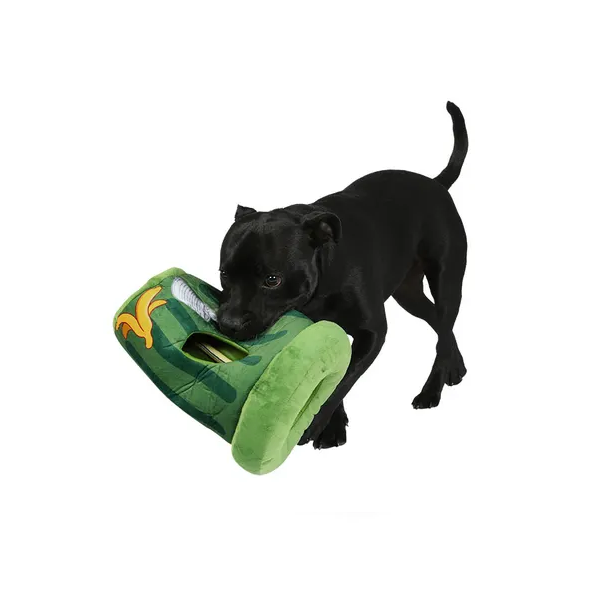 All Day Raccoon Burrow Dog Toy