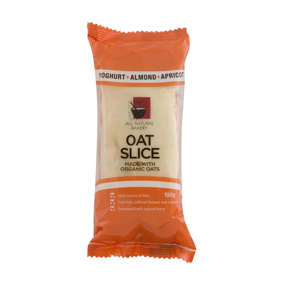 All Natural Bakery Apricot Almond Yoghurt Oat Slices | 100g