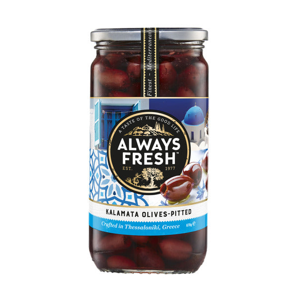 Always Fresh Kalamata Olives Pitted | 670g