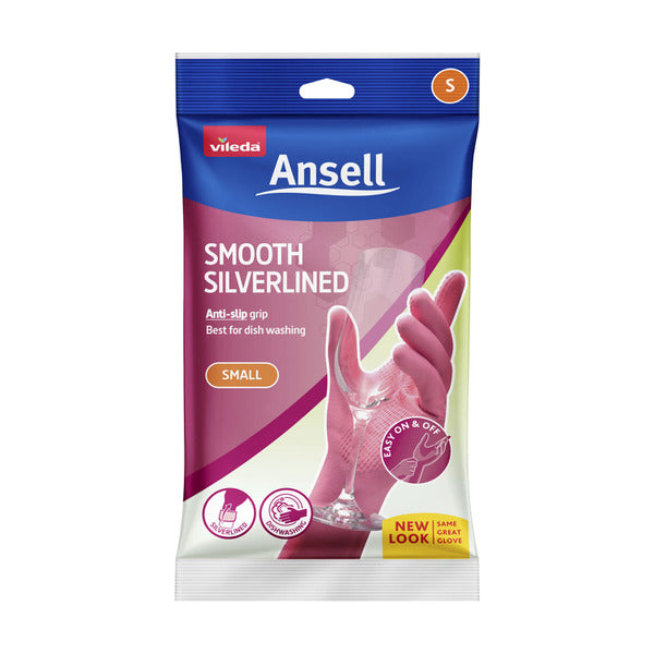 Ansell Pink Silverlined Gloves Size 7.5 | 1 pair