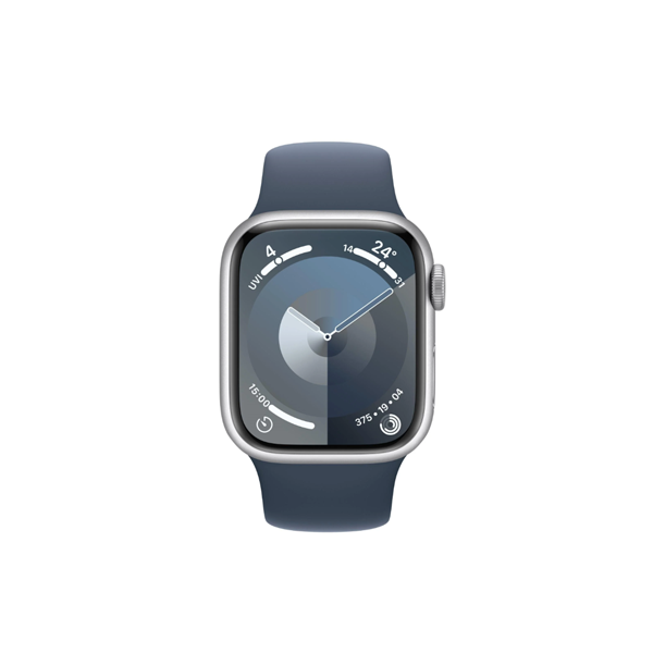 Apple Watch Series 9 41mm Silver Aluminium Case GPS (S/M)