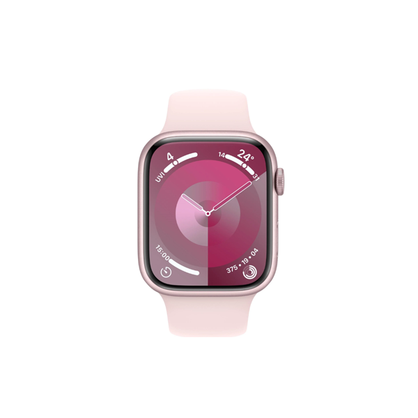 Apple Watch Series 9 45mm Pink Aluminium Case GPS (S/M)