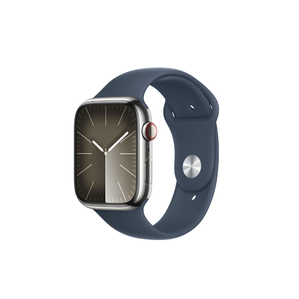 Apple Watch Series 9 45mm Silver Stainless Steel Case GPS + Cellular (S/M)