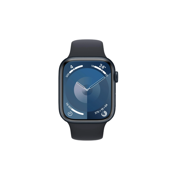 Apple Watch Series 9 45mm Midnight Aluminium Case GPS (M/L)