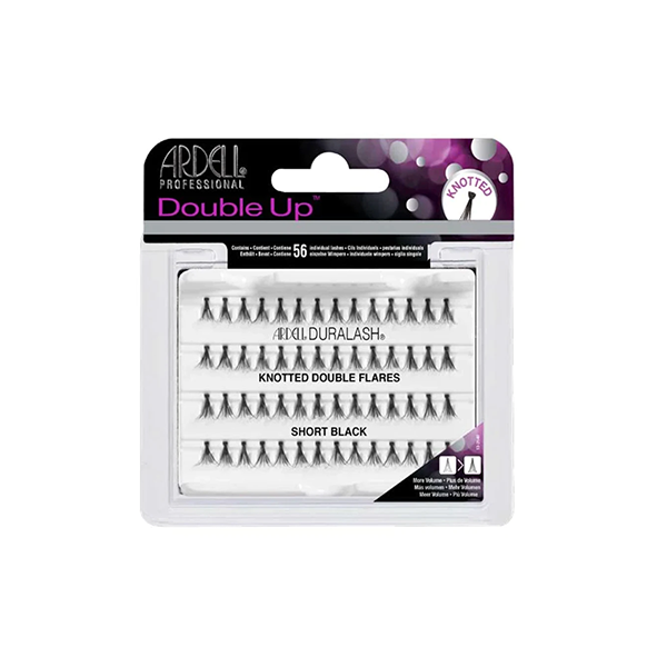 Ardell Duralash Double Up Knotted Flare Short Black