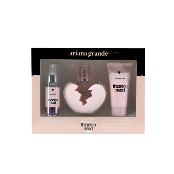 Ariana Grande Thank U Next Eau de Parfum 30ml 3 Piece Set