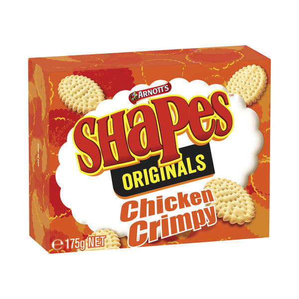 Arnott s Shapes Chicken Crimpy Cracker Biscuits 175g Shop Dispatch arnott-s-shapes-chicken-crimpy-cracker-biscuits-175g-shop-dispatch