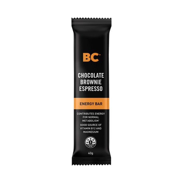 BC Snacks Chocolate Brownie Espresso Energy Bar | 40g