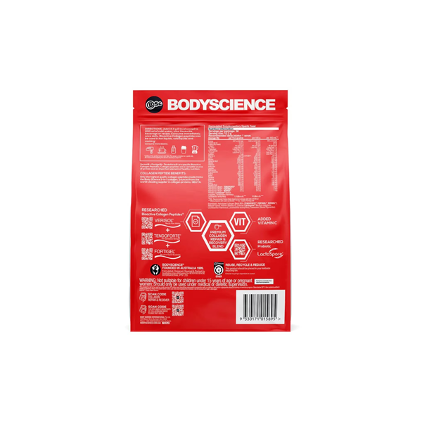 BSc Body Science Collagen Repair and Recover Vanilla 400g