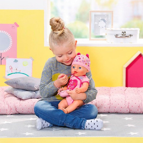 Baby Born 12 Sachets For 43cm Dolls Kids Pretend Play Porridge Feeding Food Pack