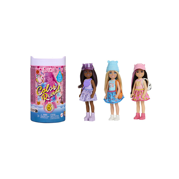 Barbie Chelsea Colour Reveal Sporty Series