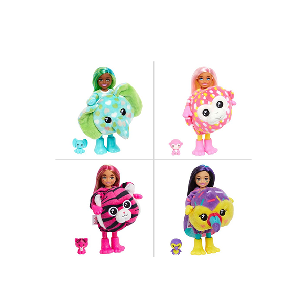Barbie Cutie Reveal Jungle Series Doll