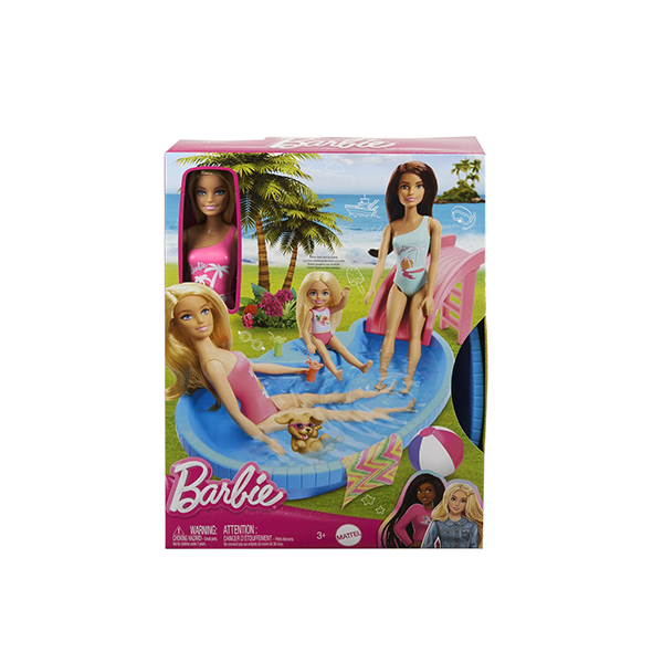 Barbie Doll and Pool Playset