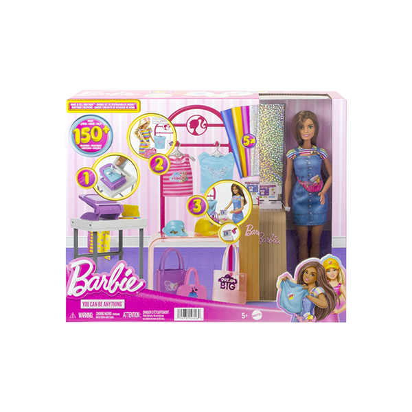 Barbie Make & Sell Boutique Playset