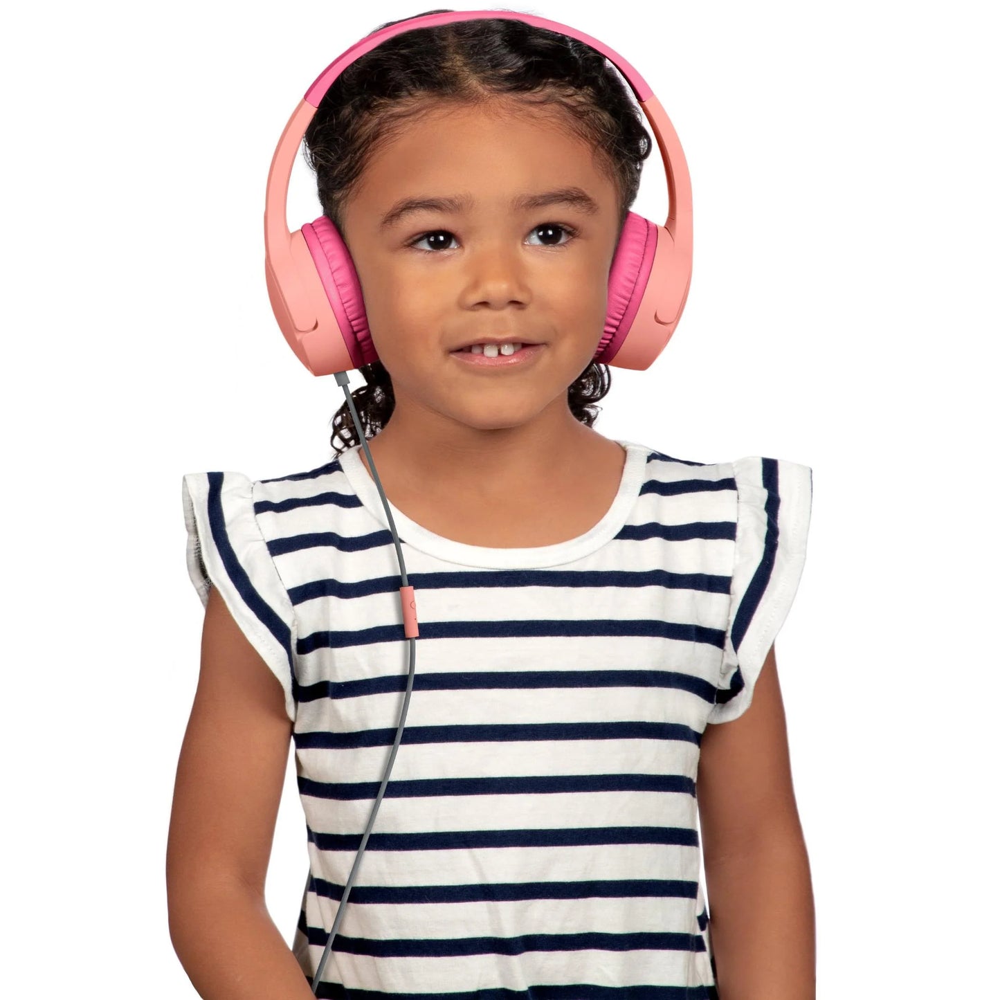 Belkin SOUDNFORM Mini Wired On-Ear Headphones for Kids (Pink)