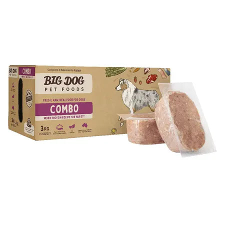 Big Dog Barf Combo Dog Patties 3kg