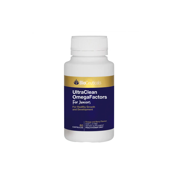 BioCeuticals UltraClean OmegaFactors for Juniors 60 Softgel Capsules