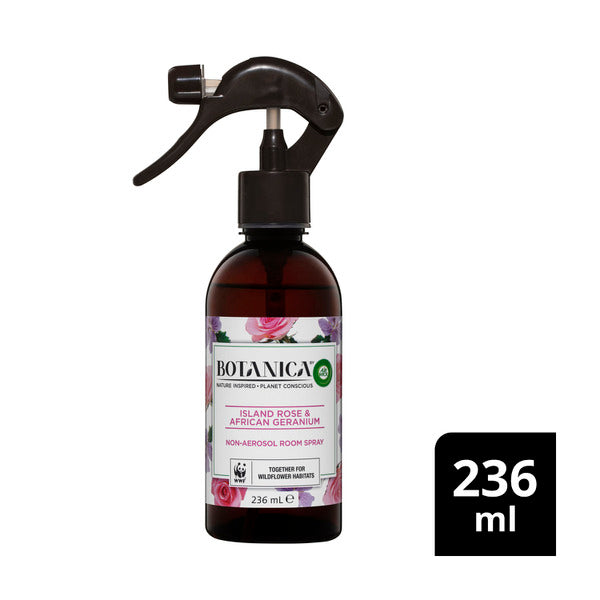 Botanica Island Rose & African Geranium Room Spray | 236mL