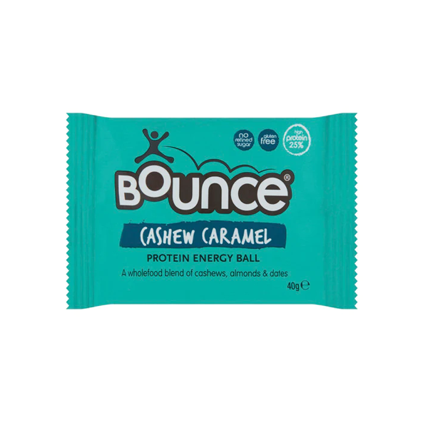 Bounce Gluten Free Cashew Caramel Protein Energy Ball | 40g