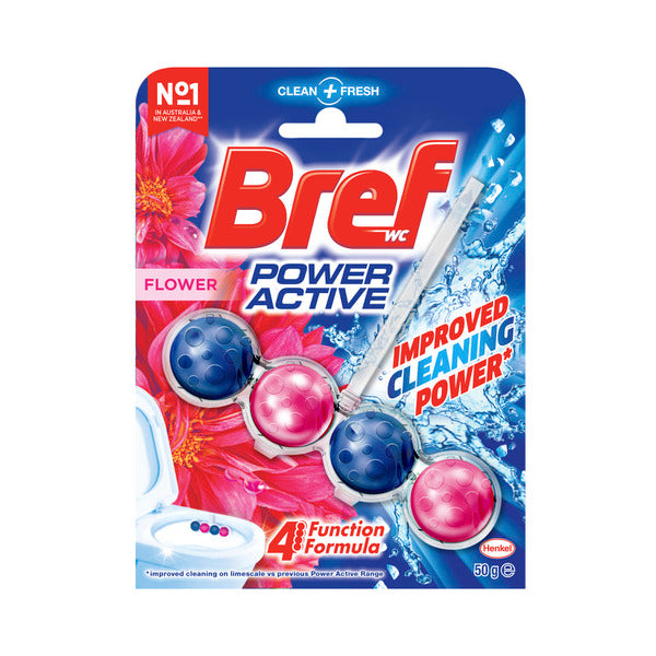 Bref Power Active Toilet Cleaner Fresh Flowers | 50g