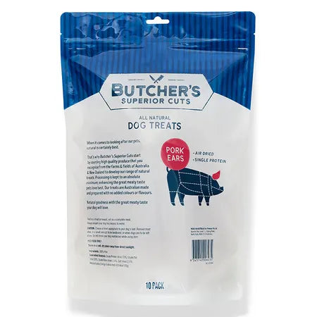 Butcher's Superior Cuts Pork Ear Dog Treat