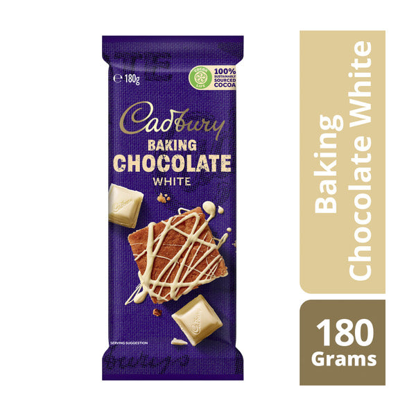 Cadbury Baking White Chocolate Block | 180g