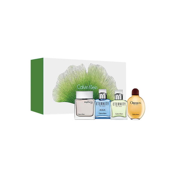 Calvin Klein Mens 4 Piece Mini Set