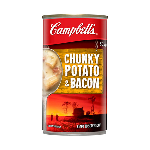 Campbell's Chunky Soup Can Potato & Bacon | 505g