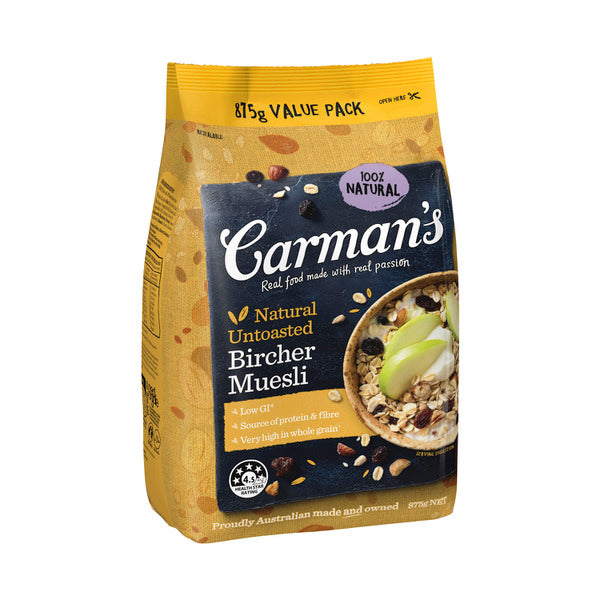 Carman's Natural Bircher Muesli | 875g