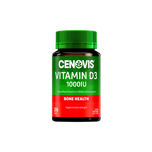 Cenovis Vitamin D3 1000IU 200 Tablets Shop & Dispatch