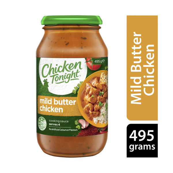 Chicken Tonight Indian Mild Butter Chicken Simmer Sauce | 495g