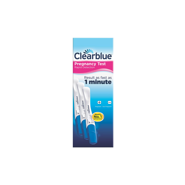 Clearblue Rapid Detection Pregnancy Test 3 Pack
