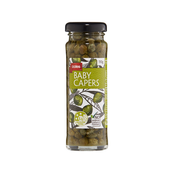 Coles Baby Capers | 110g
