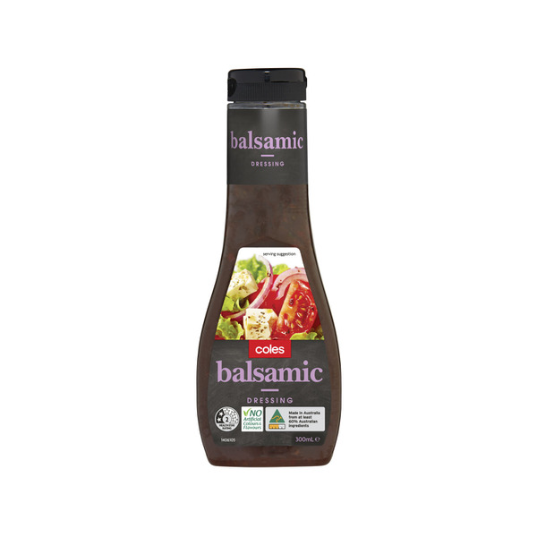 Coles Balsamic Dressing | 300mL