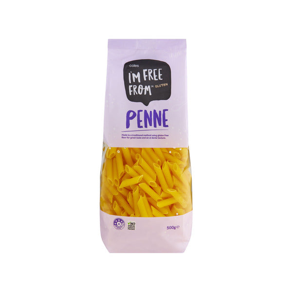 Coles Gluten Free Penne Pasta 500g Shop & Dispatch