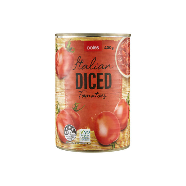 Coles Italian Diced Tomatoes | 400g