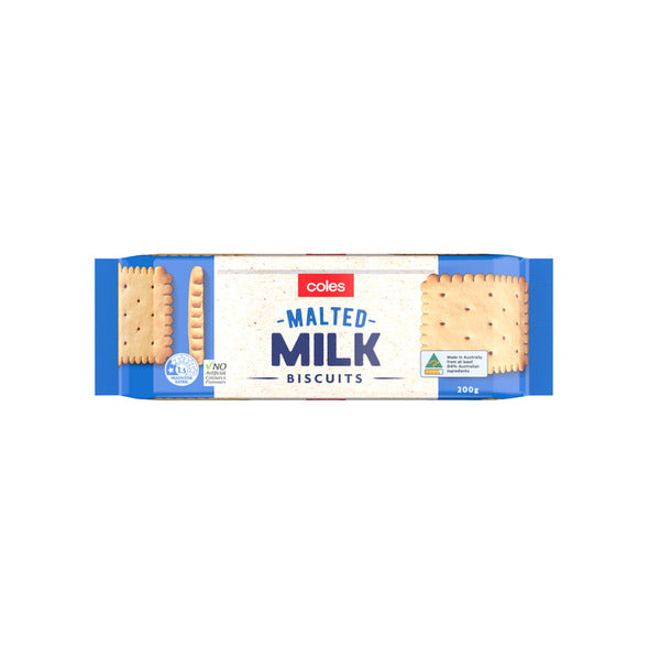 Coles Malted Milk Biscuit 200g Shop And Dispatch