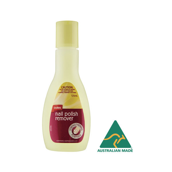 Coles Nail Polish Remover Acetone | 125mL