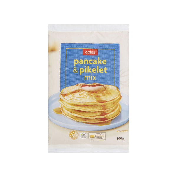 Coles Pancake & Pikelet Mix 300g Shop & Dispatch