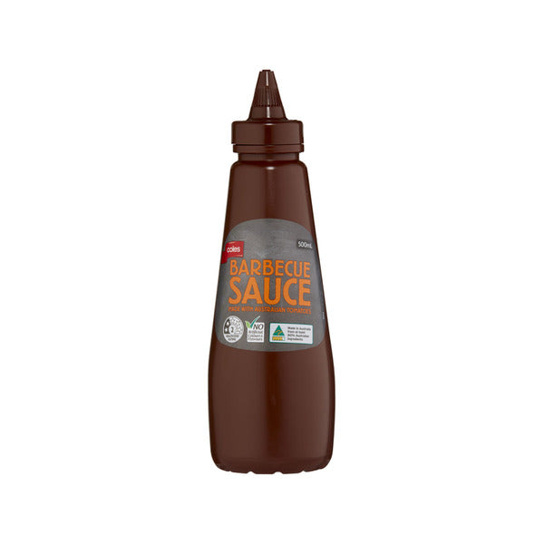Coles Squeezy Sauce BBQ | 500mL