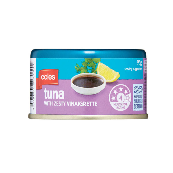 Coles Tuna Zesty Vinaigrette | 95g