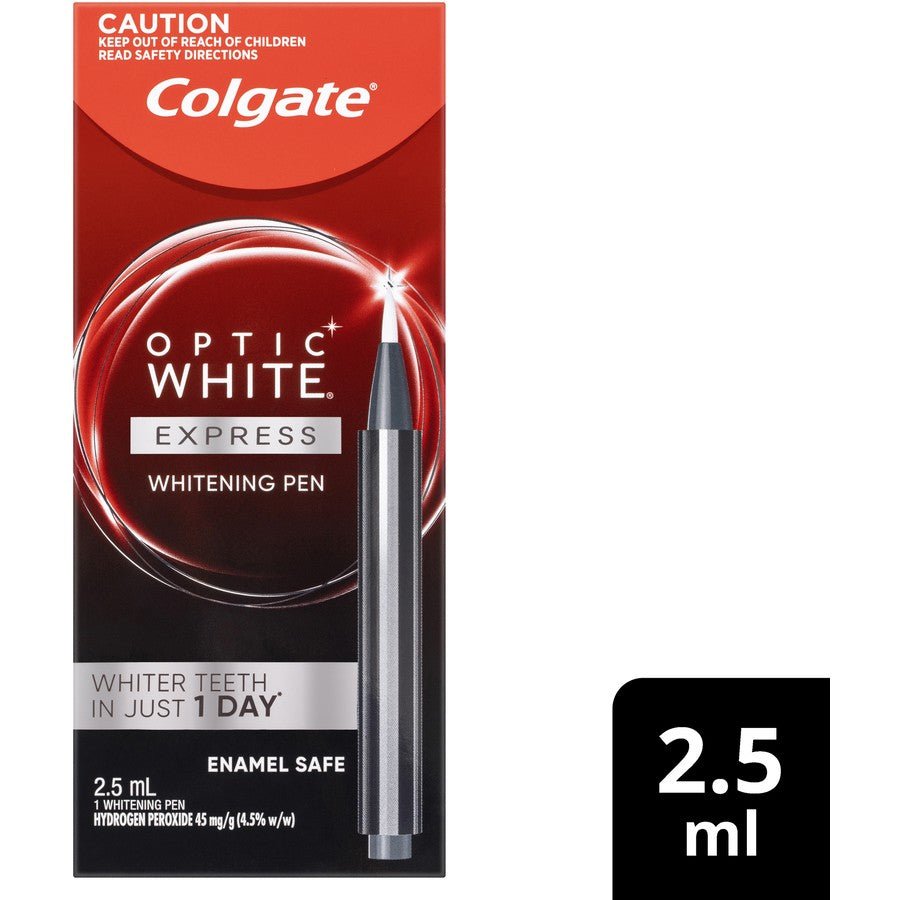 Colgate Optic White Pro Series Express Teeth Whitening Pen with 4.5% Hydrogen Peroxide
