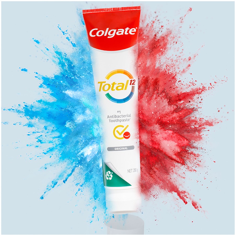Colgate Total Original Antibacterial Toothpaste 40g - Travel