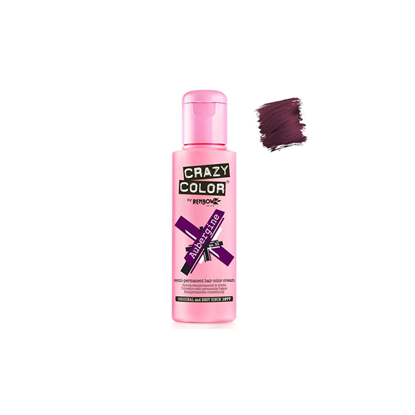 Crazy Color Semi Permanent Aubergine #050 100ml